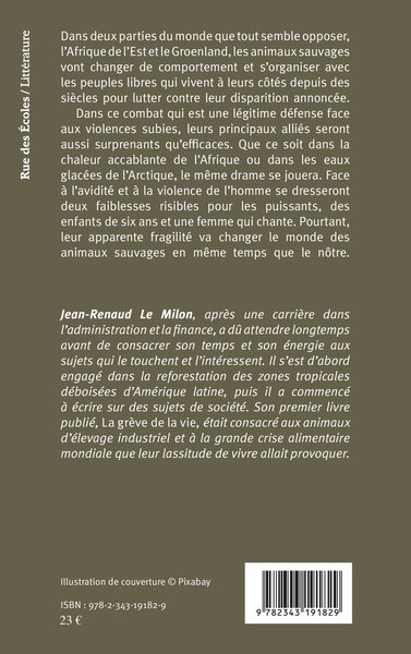 La révolte des animaux sauvages (9782343191829-back-cover)