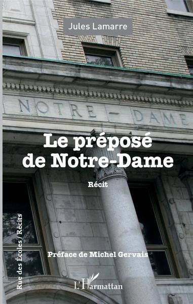 Le préposé de Notre-Dame (9782343196541-front-cover)