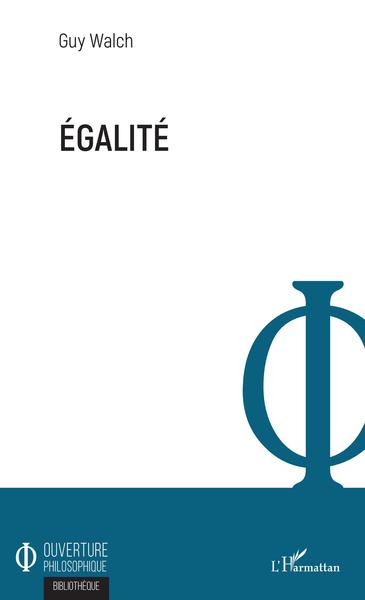 Egalité (9782343180120-front-cover)