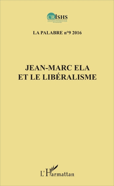 Jean-Marc Ela et le libéralisme La Palabre 9 (9782343113982-front-cover)