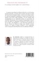 Dialogue avec Boubakar Ly Tome 1, Un sociologue au destin singulier ou le "Mythe du Fouta" - Le Plateau de Dakar : le royaume d' (9782343180526-back-cover)