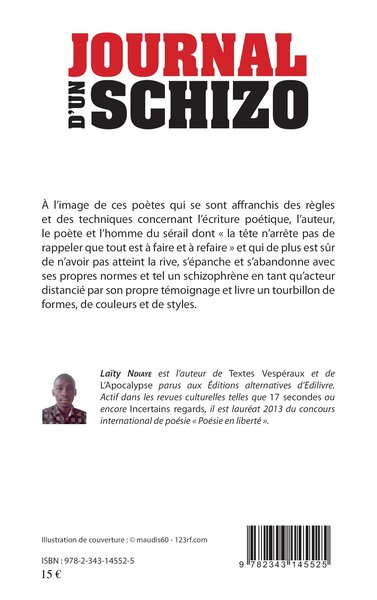Journal d'un Schizo, Poèmes (9782343145525-back-cover)