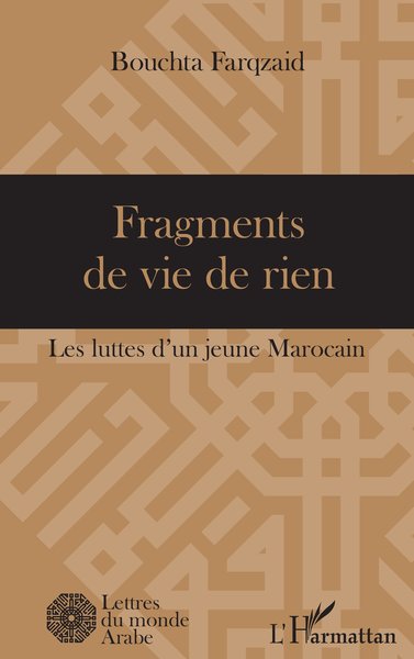 Fragments de vie de rien, Les luttes d'un jeune Marocain (9782343115443-front-cover)
