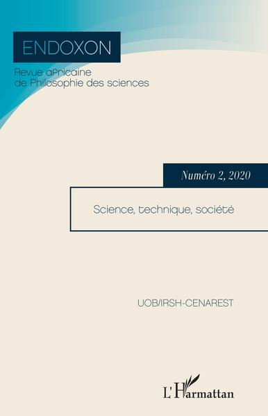Endoxon - Revue africaine de philosophie des sciences, Science, technique, société (9782343198842-front-cover)