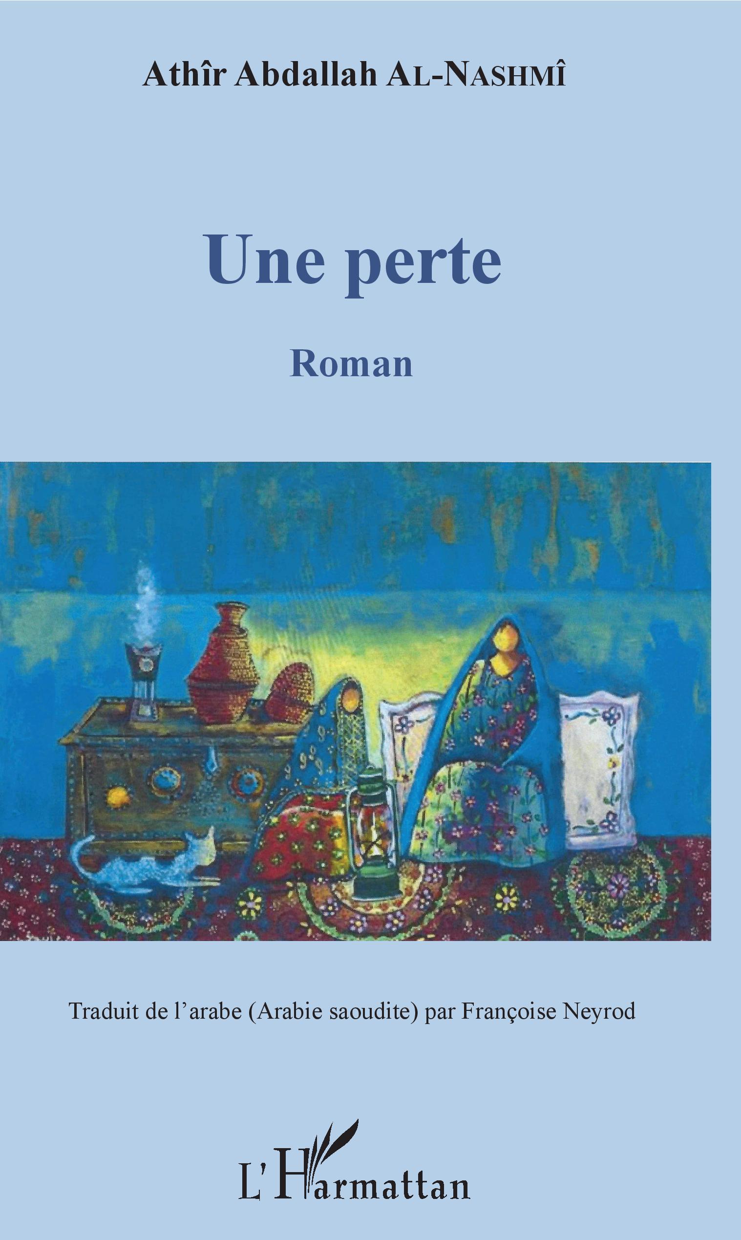 Une perte, Roman (9782343145167-front-cover)