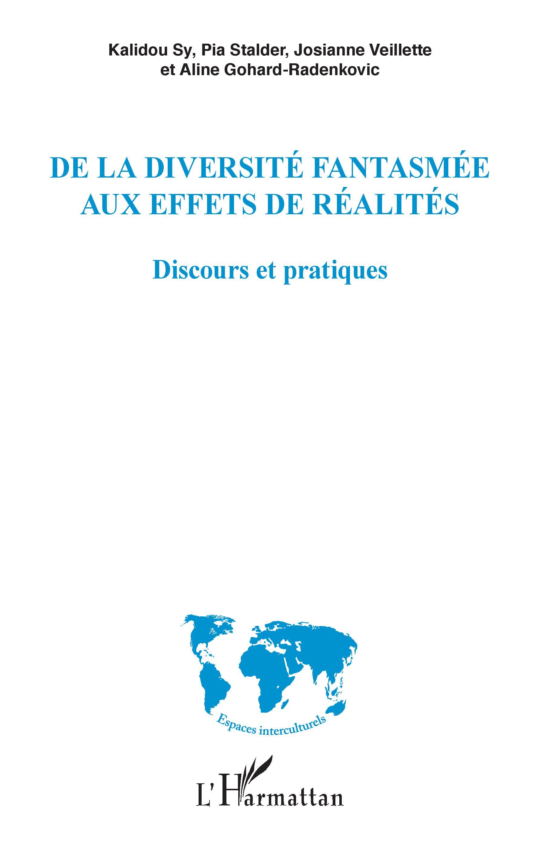 De la diversité fantasmée aux effets de réalités, Discours et pratiques (9782343164519-front-cover)
