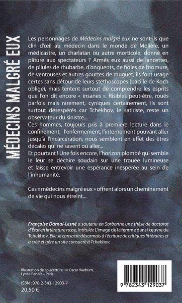 Médecins malgré eux (9782343129037-back-cover)