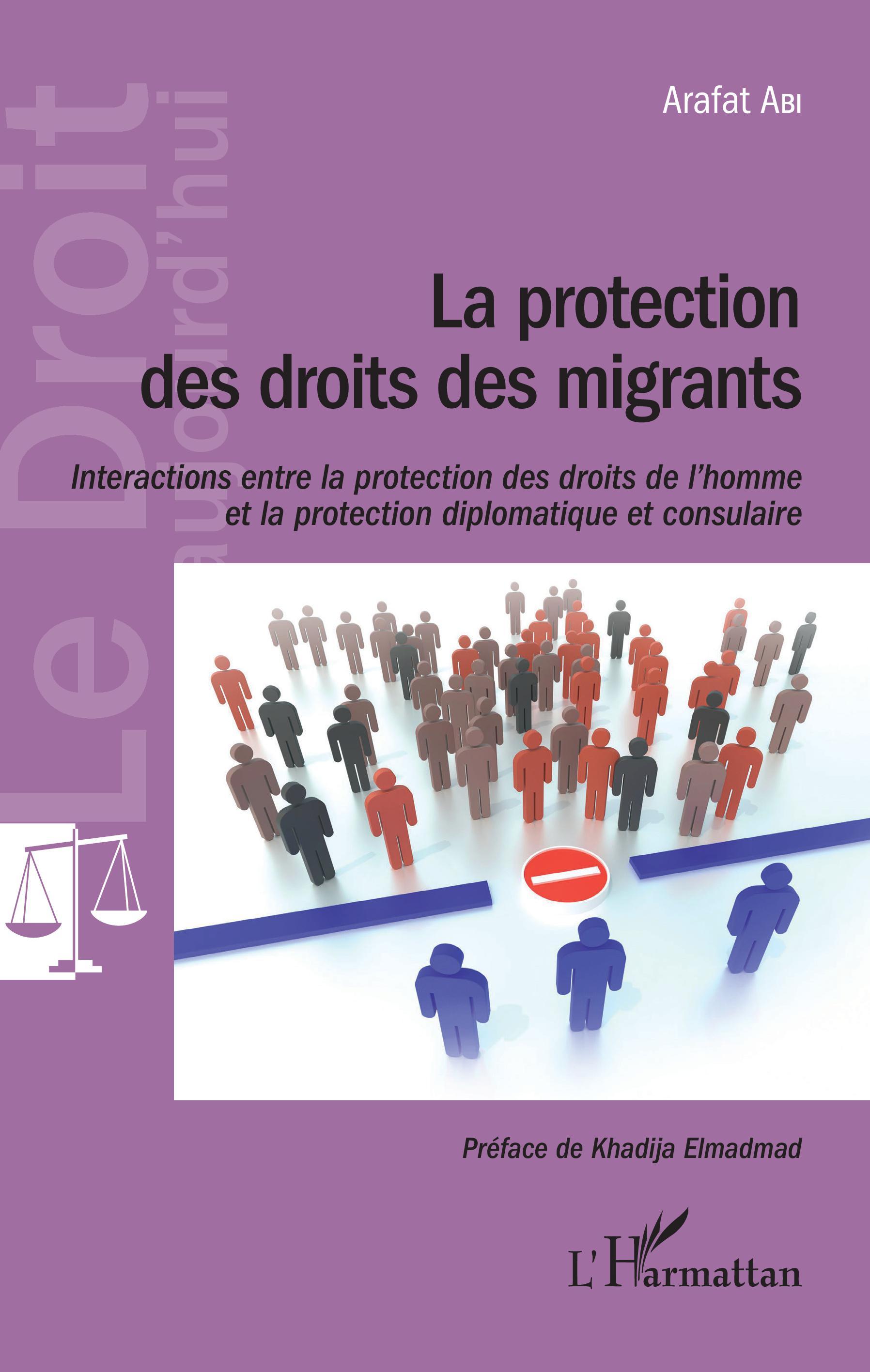 La protection des droits des migrants, Interactions entre la protection des droits de l'hommes et la protection diplomatique et  (9782343180373-front-cover)