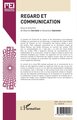 MEI (Médiation et Information), Regard et communication (9782343199023-back-cover)