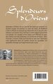 Splendeurs d'Orient, Un humanitaire au Liban : journal de bord (9782343134451-back-cover)