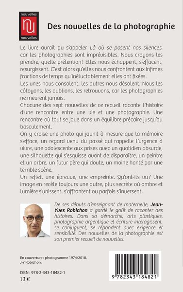 Des nouvelles de la photographie (9782343184821-back-cover)