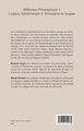 Cahier du jeune chercheur, Réflexions philosophiques 1, Logique, Epistémologie et Philosophie du langage (9782343150970-back-cover)