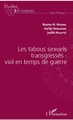 Les tabous sexuels transgressés : viol en temps de guerre (9782343117010-front-cover)