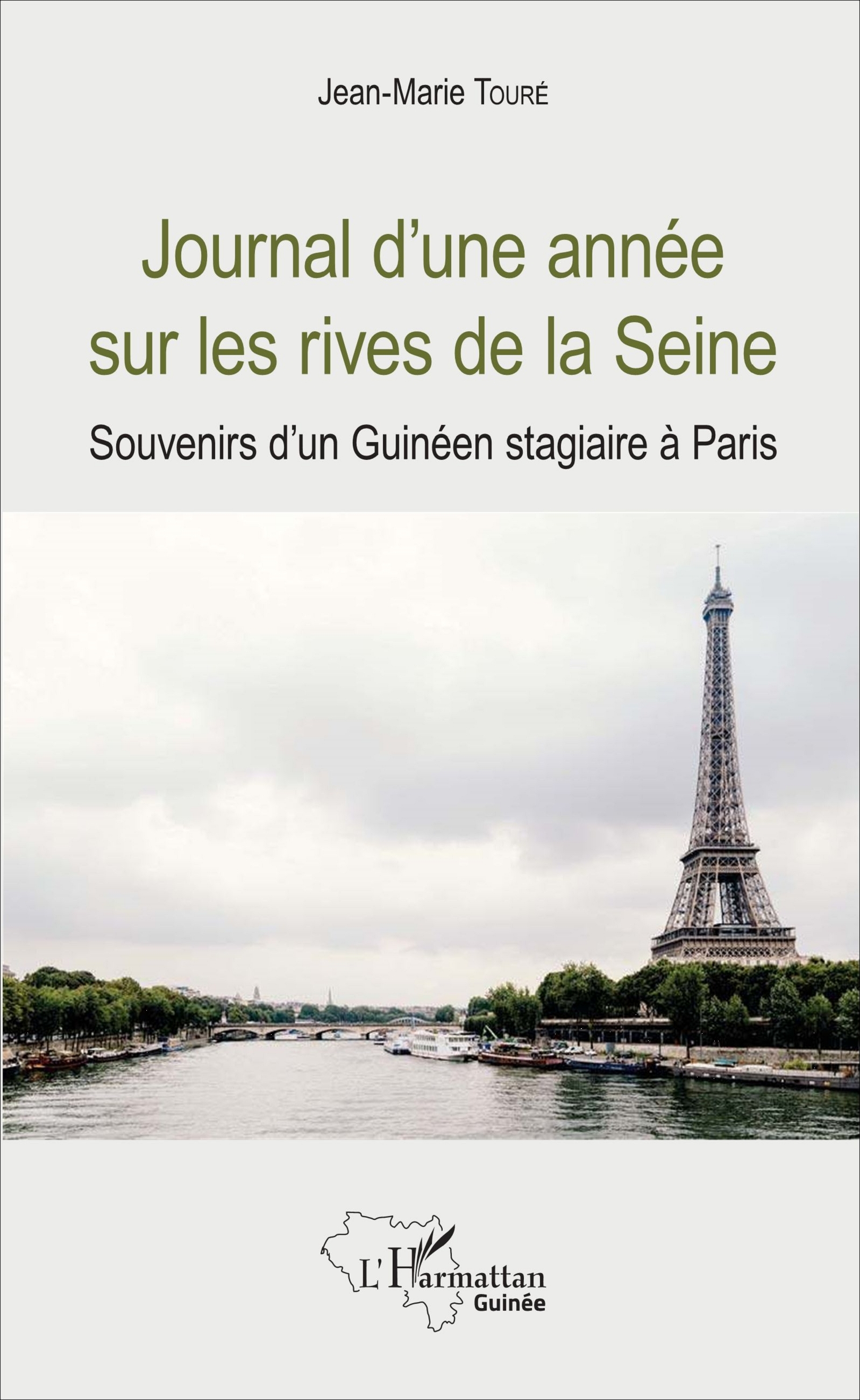 Journal d'une année sur les rives de la Seine, Souvenirs d'un Guinéen stagiaire à Paris (9782343101163-front-cover)