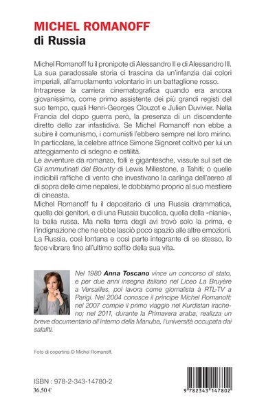 Michel Romanoff di Russia (9782343147802-back-cover)
