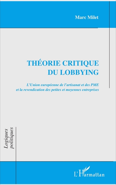 Théorie critique du lobbying, Revendication des petites et moyennes entreprises (9782343125114-front-cover)