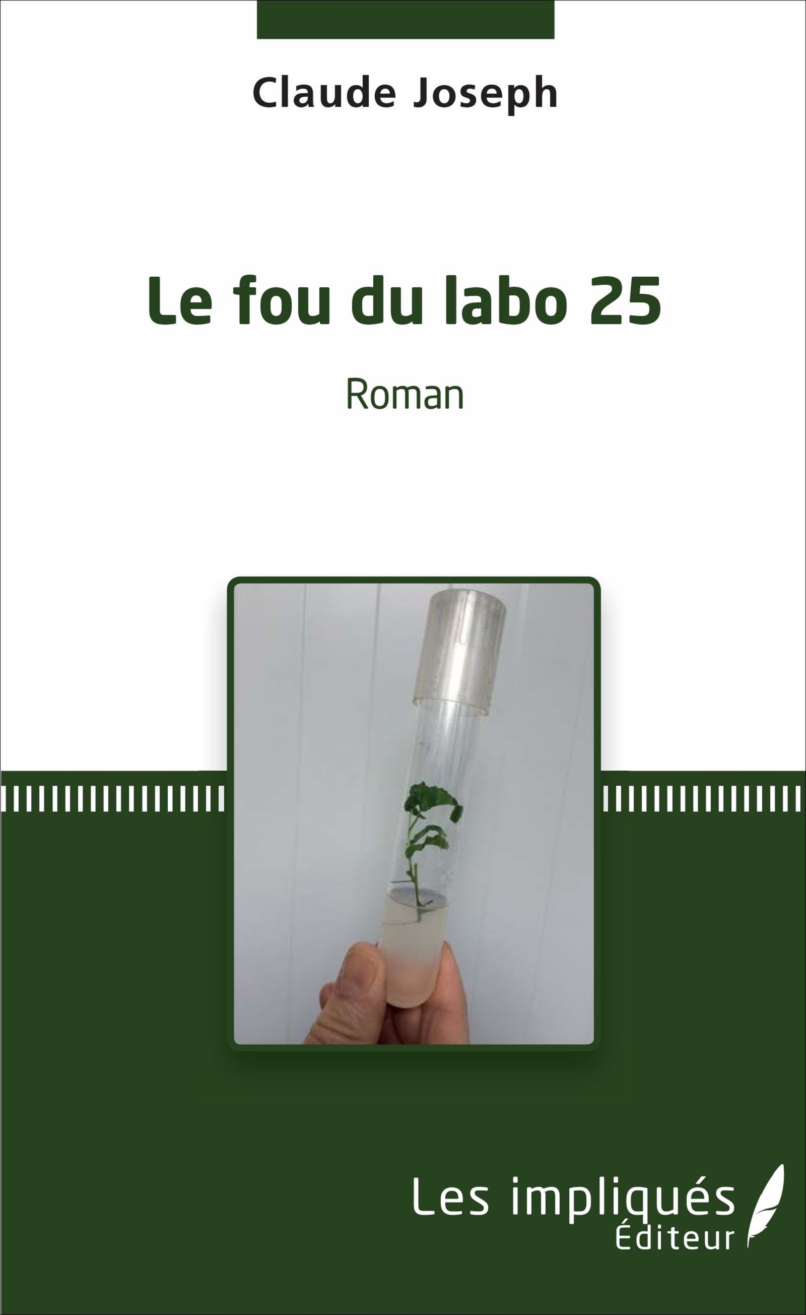 Le fou du labo 25, Roman (9782343108483-front-cover)