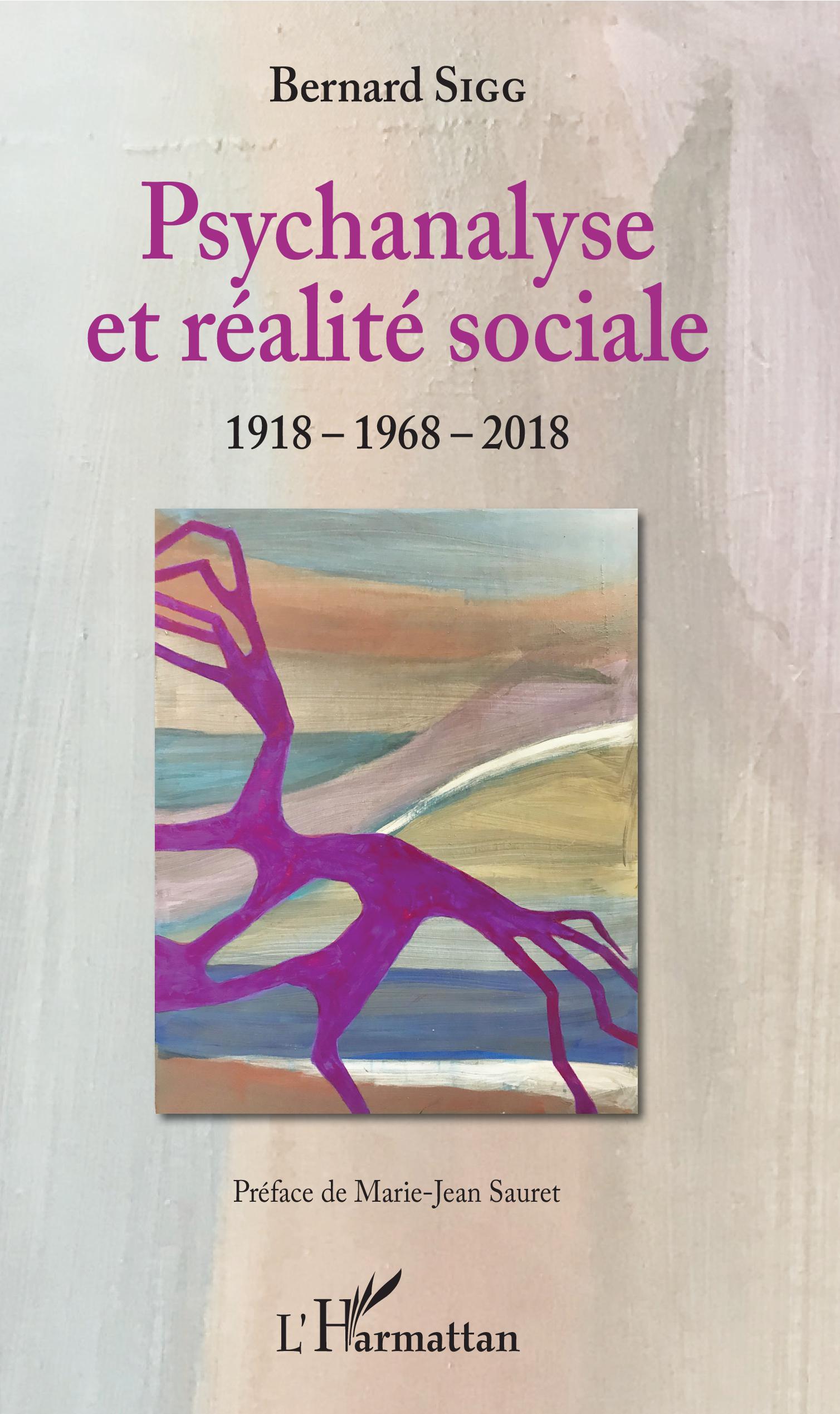 Psychanalyse et réalité sociale, 1918-1968-2018 (9782343157368-front-cover)