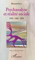 Psychanalyse et réalité sociale, 1918-1968-2018 (9782343157368-front-cover)