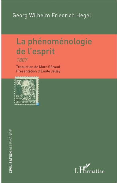 La phénoménologie de l'esprit, 1807 (9782343122212-front-cover)
