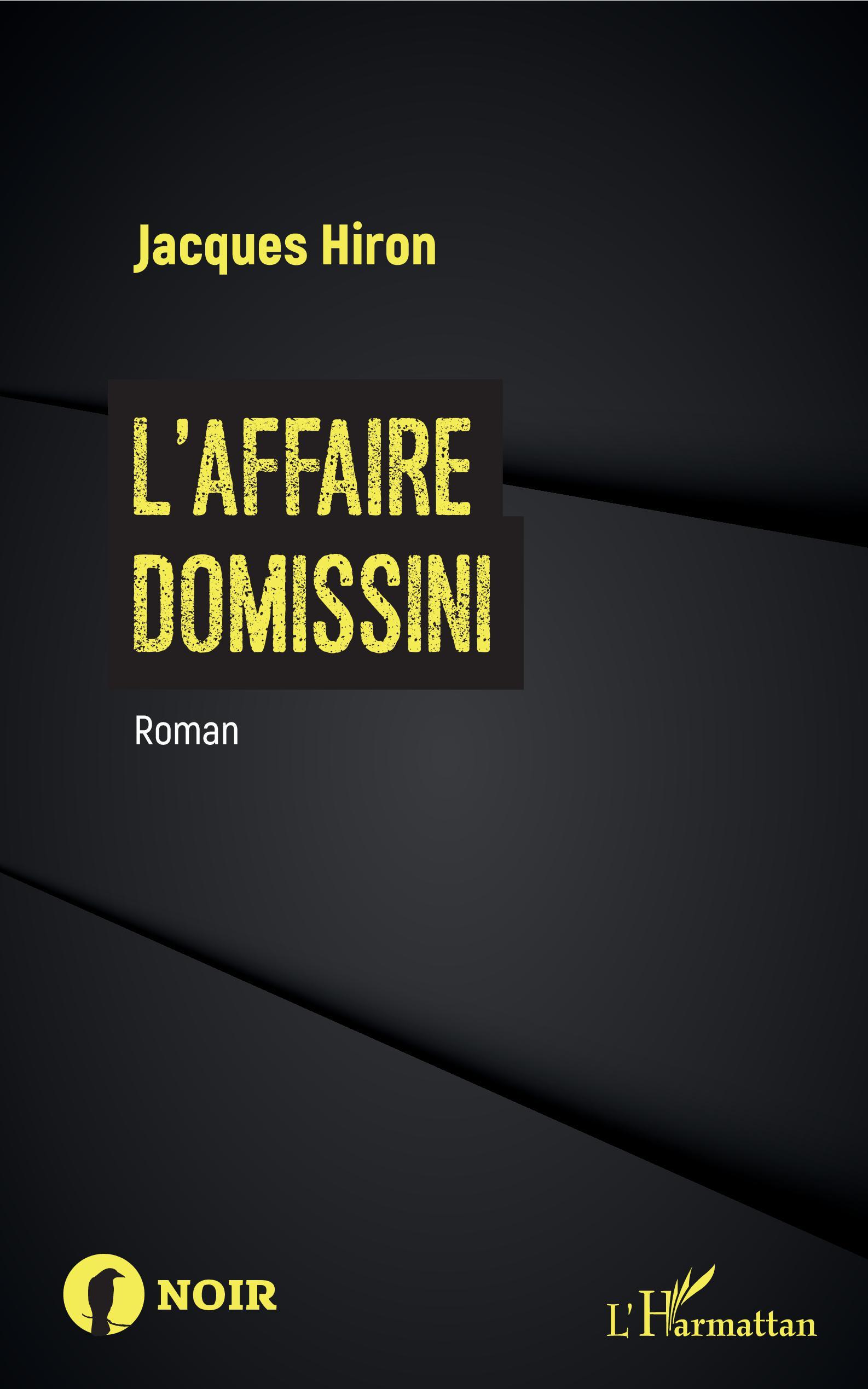 L'Affaire Domissini (9782343185545-front-cover)