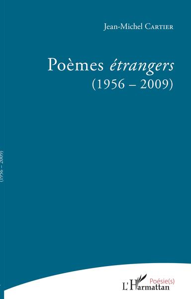 Poèmes étrangers, (1956-2009) (9782343169279-front-cover)