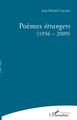 Poèmes étrangers, (1956-2009) (9782343169279-front-cover)