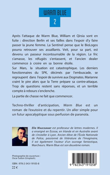 Warm Blue, Tome 2 : Bleu Libération (9782343191058-back-cover)