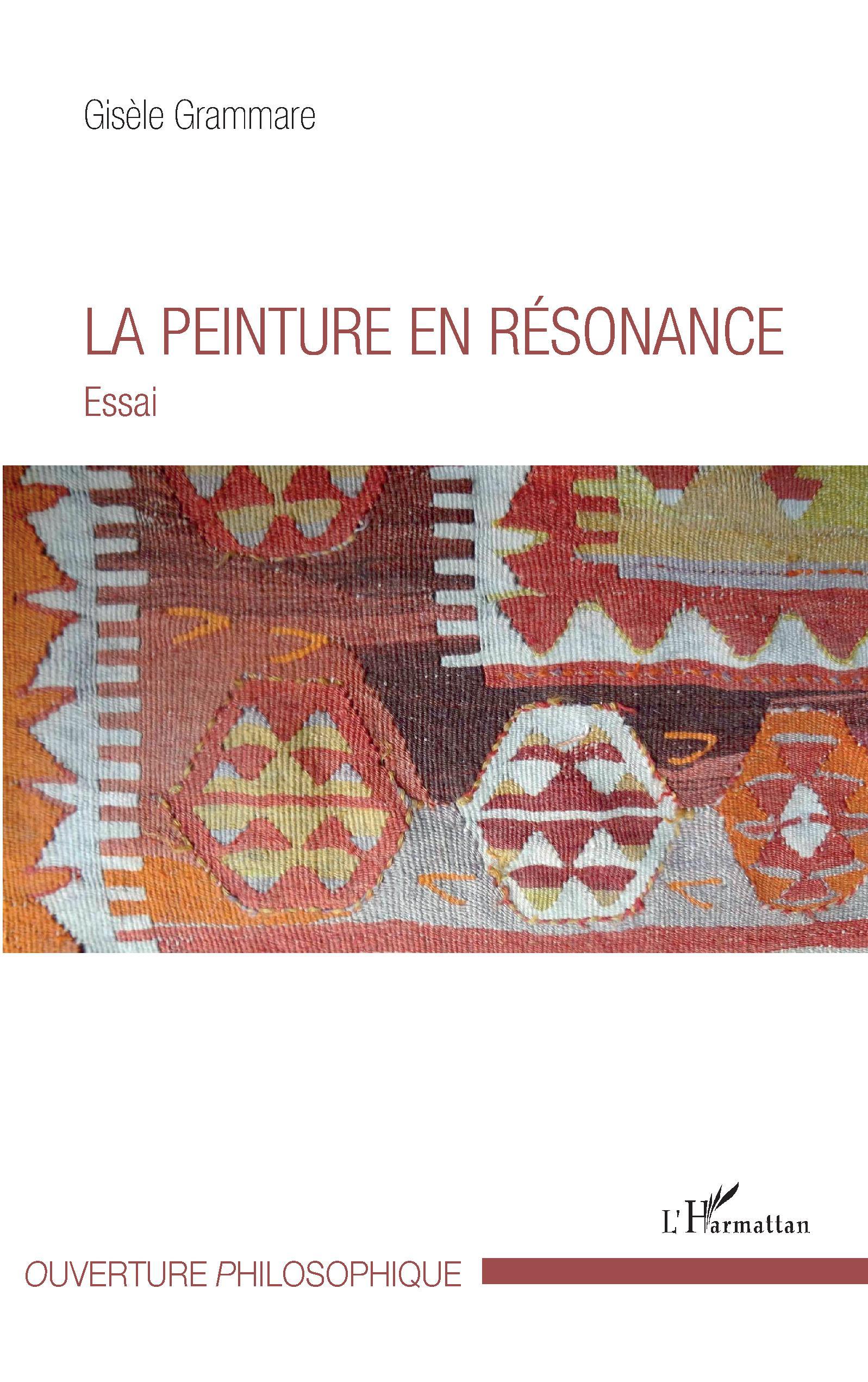 La peinture en résonance, Essai (9782343131160-front-cover)