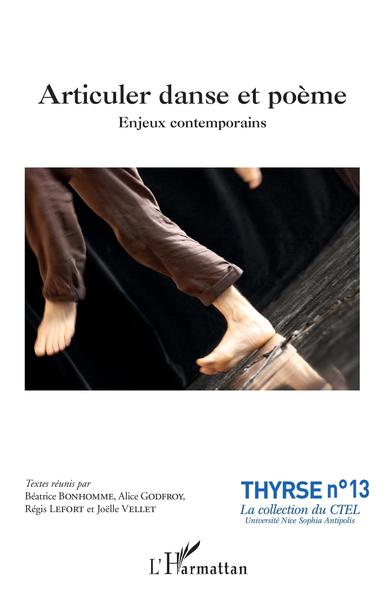 Articuler danse et poème, Enjeux contemporains (9782343163437-front-cover)