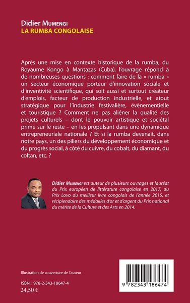 La Rumba congolaise, Histoire et économie (9782343186474-back-cover)