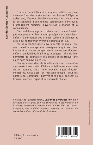 Beatriz, un exil d'ombre et de lumière (9782343196459-back-cover)