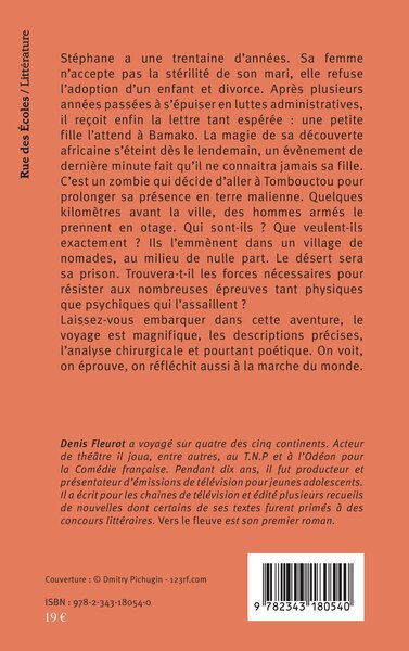 Vers le fleuve (9782343179469-back-cover)