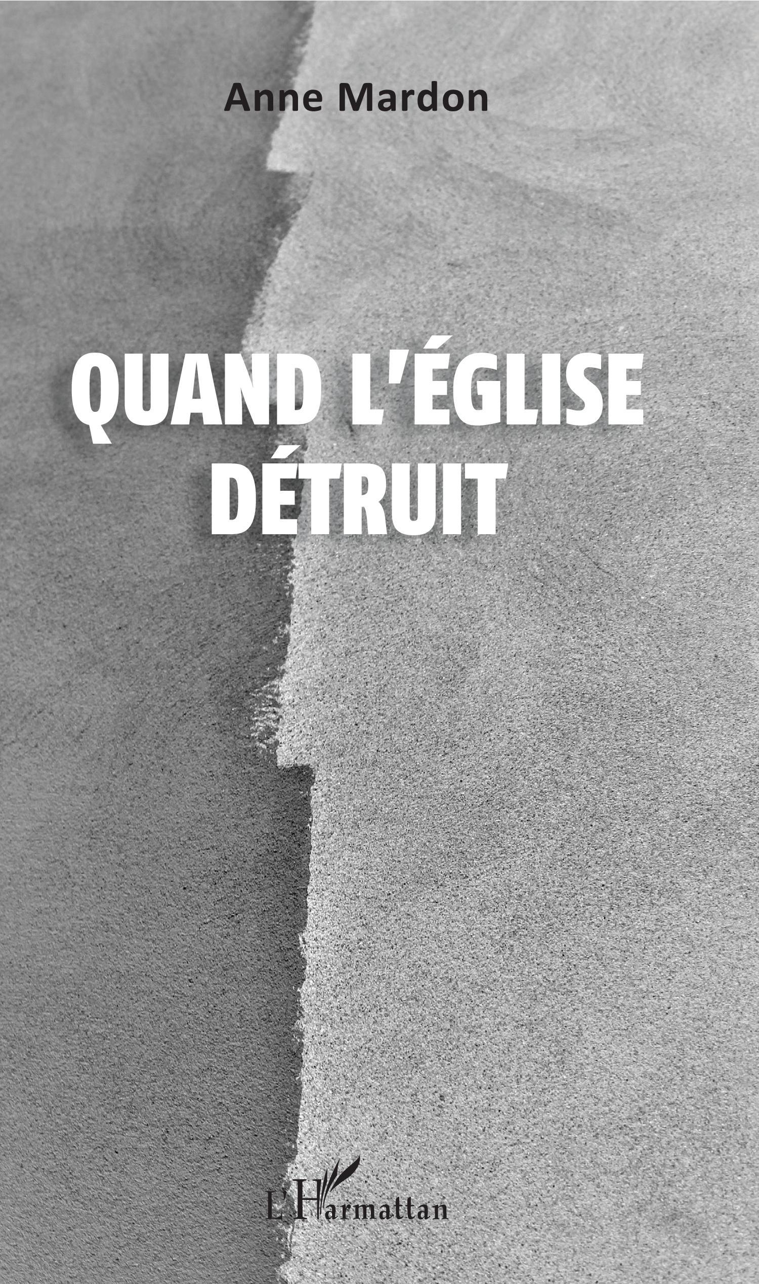 Quand l'Eglise détruit (9782343186504-front-cover)