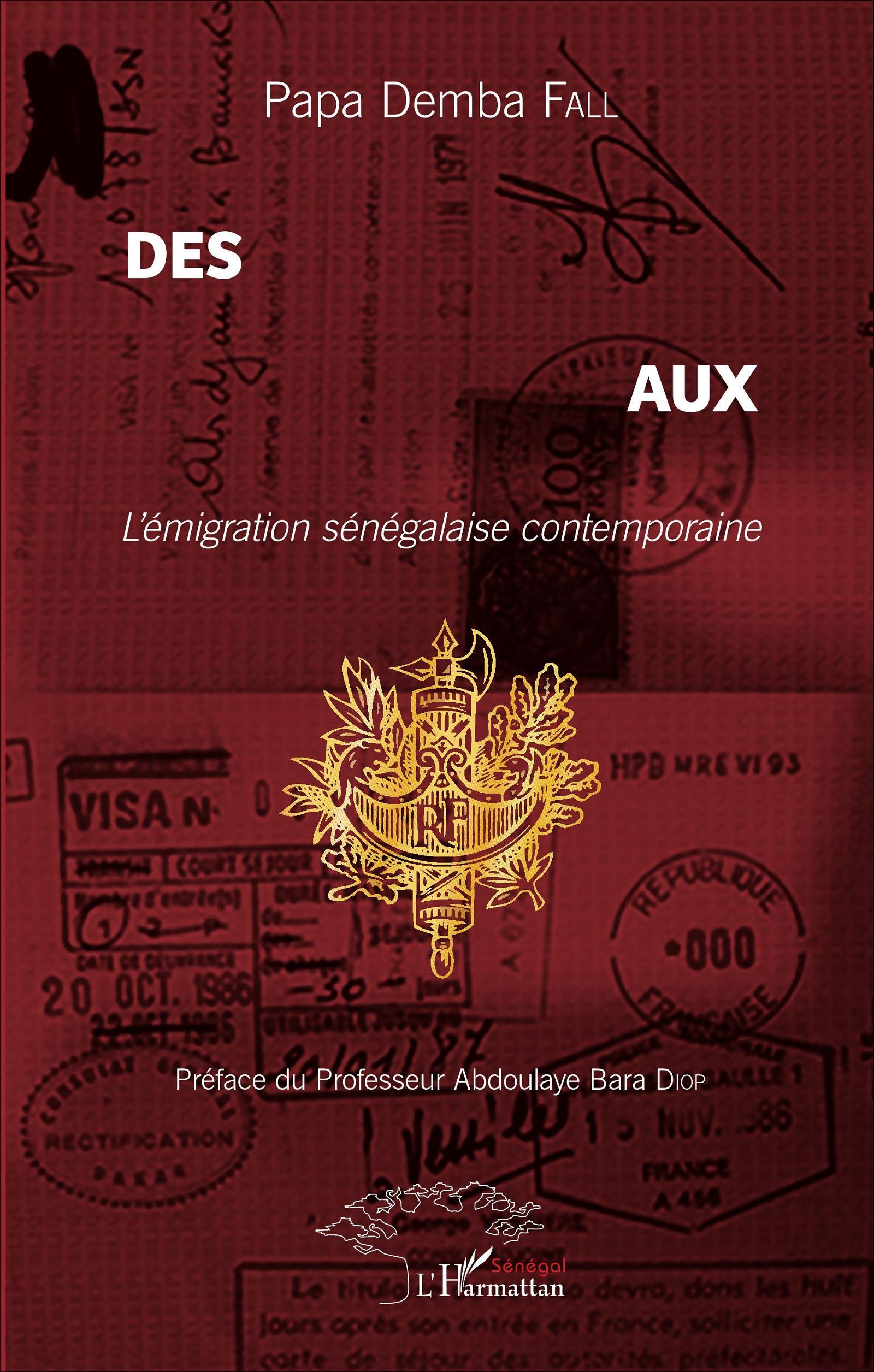 Des Francenabe aux Mdou-Modou, L'émigration sénégalaise contemporaine (9782343107967-front-cover)