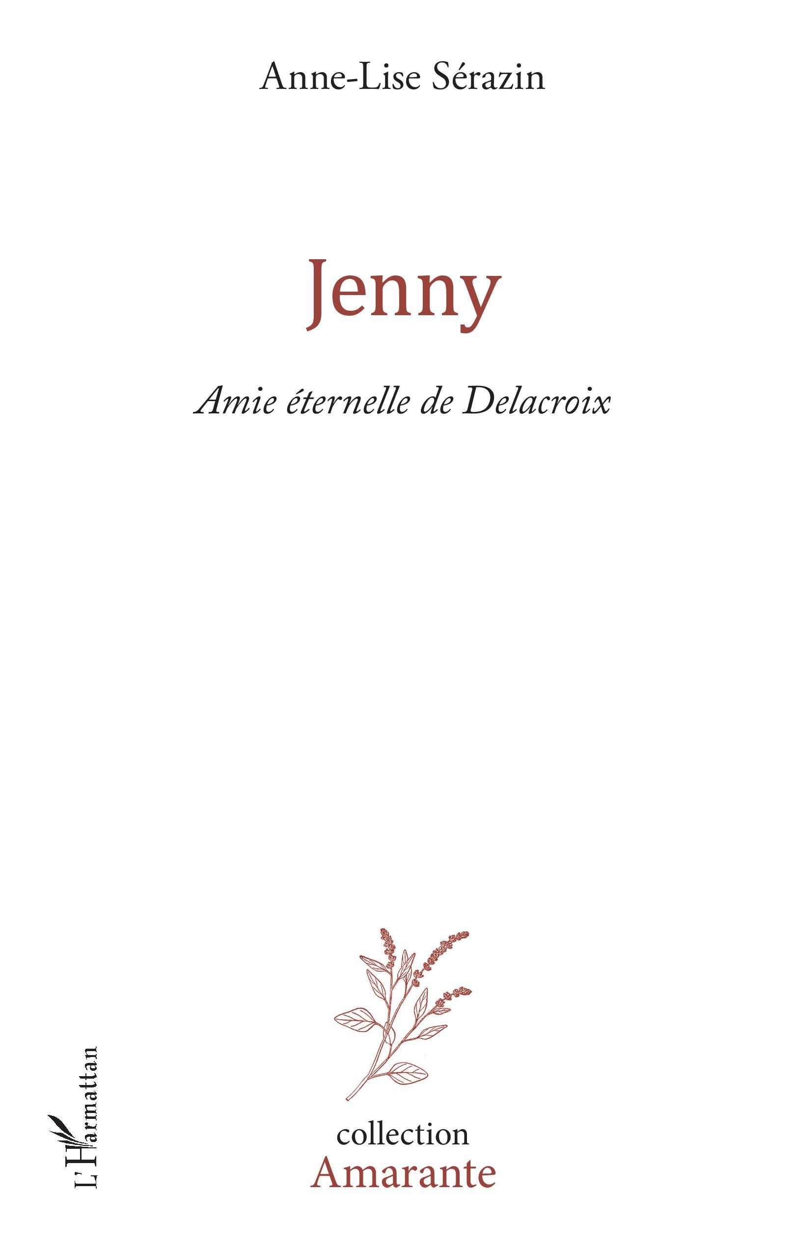 Jenny, Amie éternelle de Delacroix (9782343129914-front-cover)