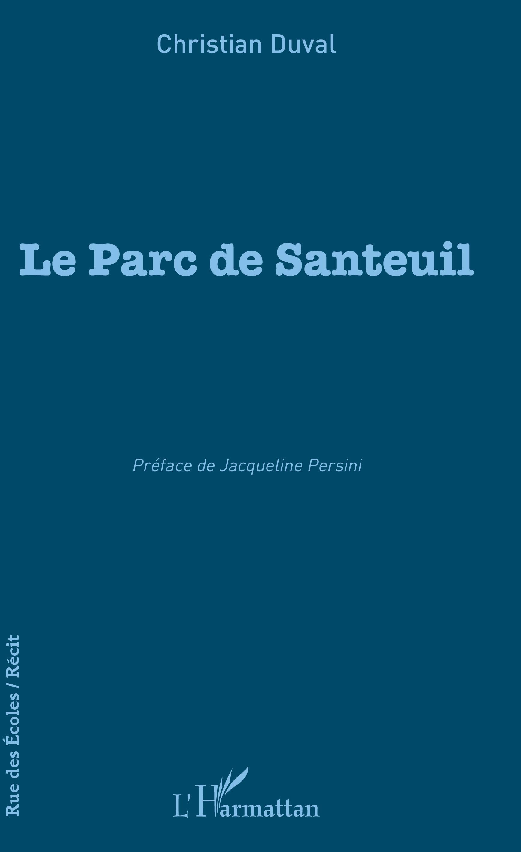 Le Parc de Santeuil (9782343179483-front-cover)