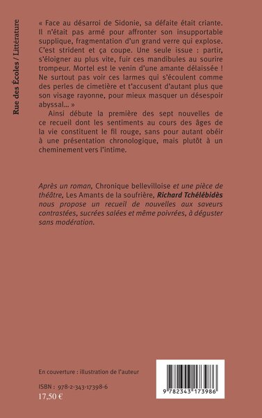 Etonnant regard, Nouvelles (9782343173986-back-cover)