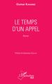 Le temps d'un appel, Roman (9782343149547-front-cover)