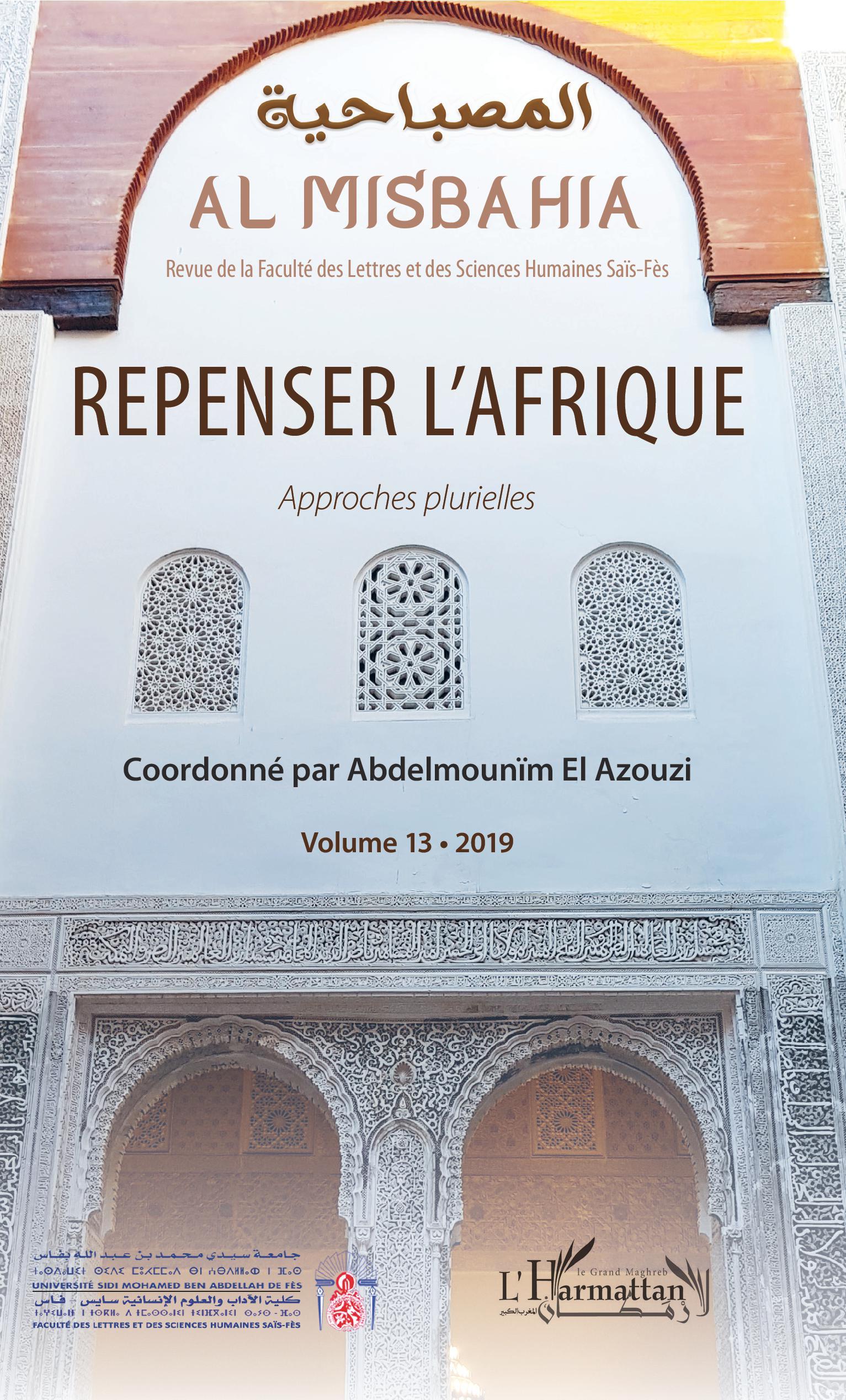 Al Misbahia, Repenser l'Afrique, Approches plurielles (9782343199634-front-cover)