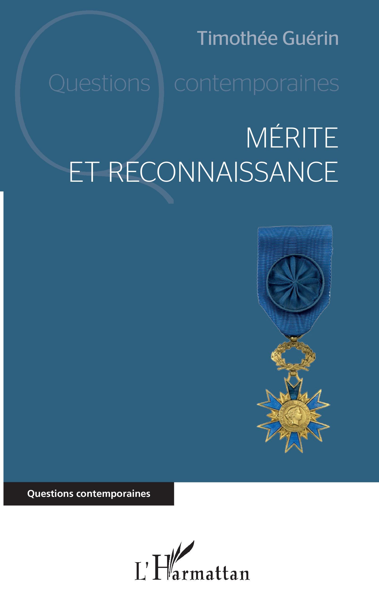 Mérite et reconnaissance (9782343181769-front-cover)