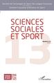 Sciences Sociales et Sport, Sciences sociales et sport (9782343164007-front-cover)