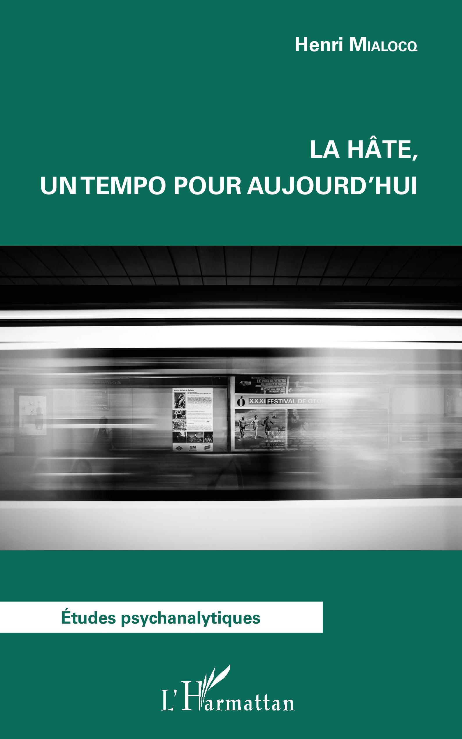 La hâte, un tempo pour aujourd''hui (9782343159805-front-cover)