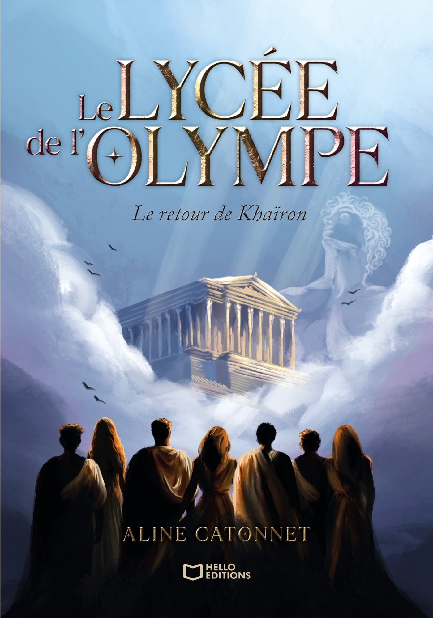 Le Lycée de l'Olympe : Le retour de Khaïron (9782386279539-front-cover)
