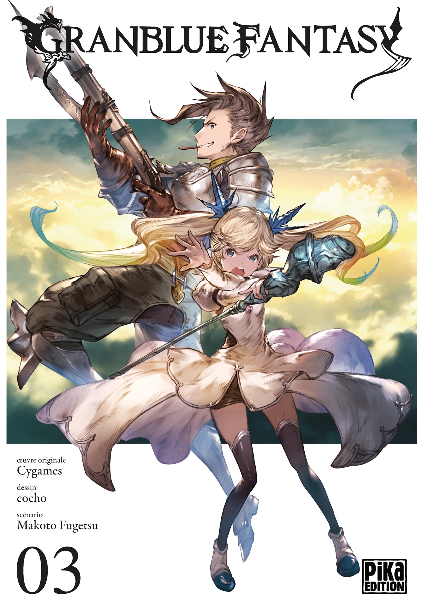 Granblue Fantasy T03 (9782811644970-front-cover)