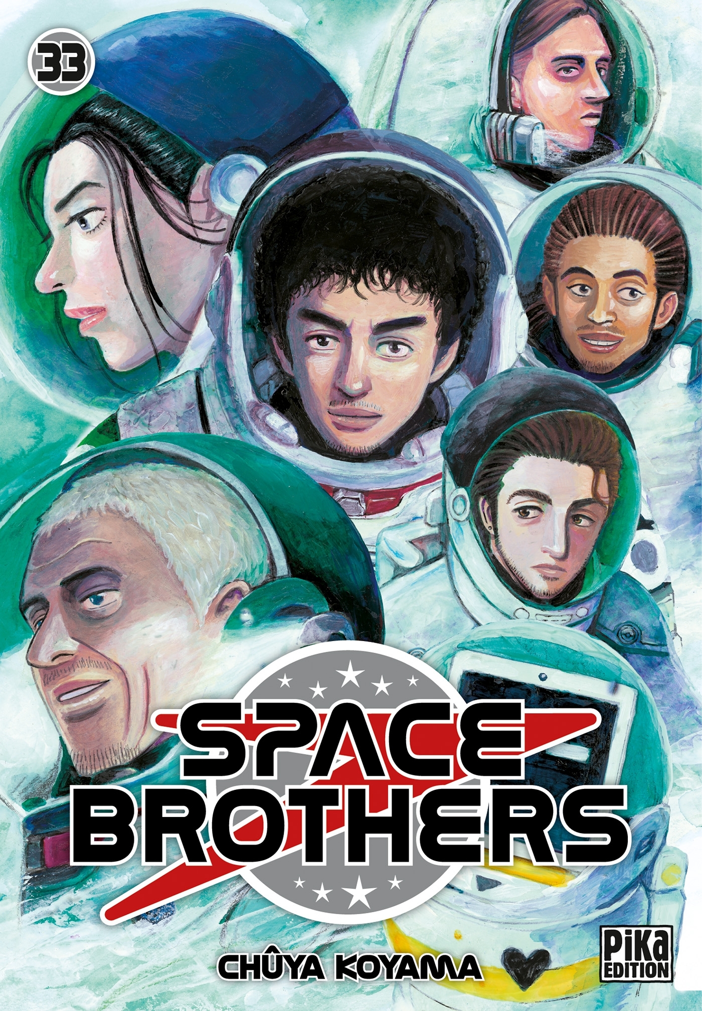 Space Brothers T33 (9782811644840-front-cover)