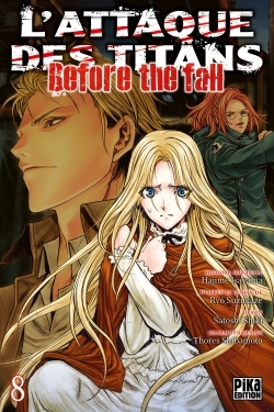 L'Attaque des Titans - Before the Fall T08 (9782811632342-front-cover)