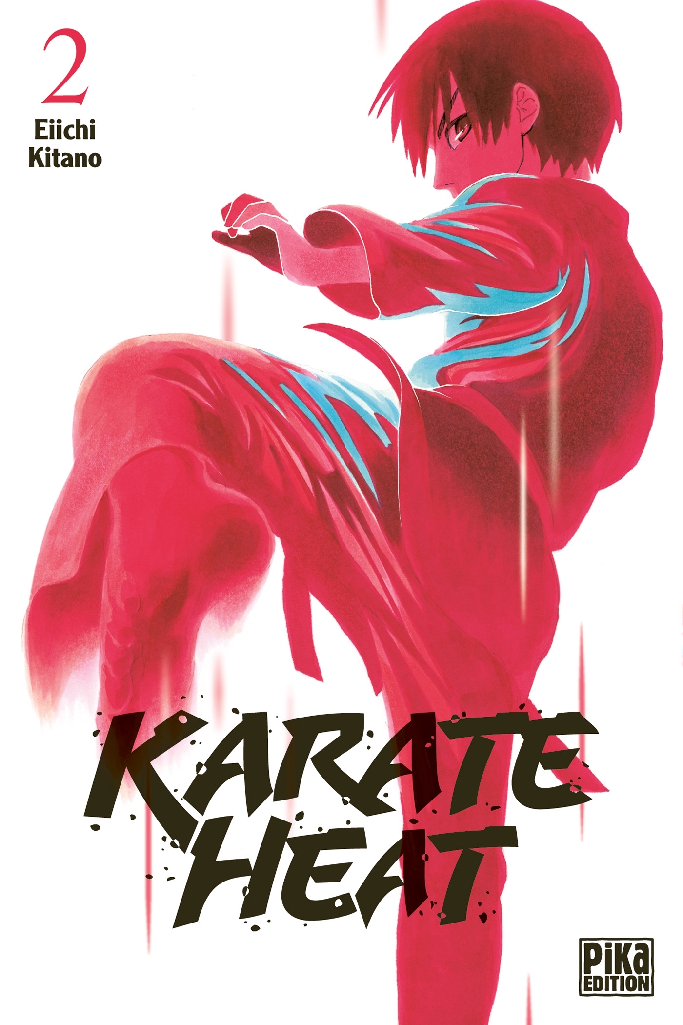 Karate Heat T02 (9782811649982-front-cover)