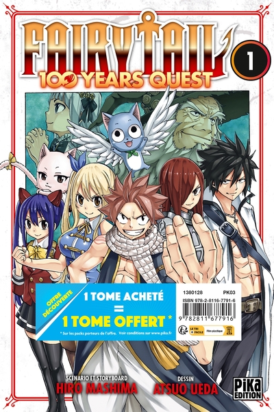 Fairy Tail - 100 Years Quest Pack Offre Découverte T01 et T02 (9782811677916-front-cover)