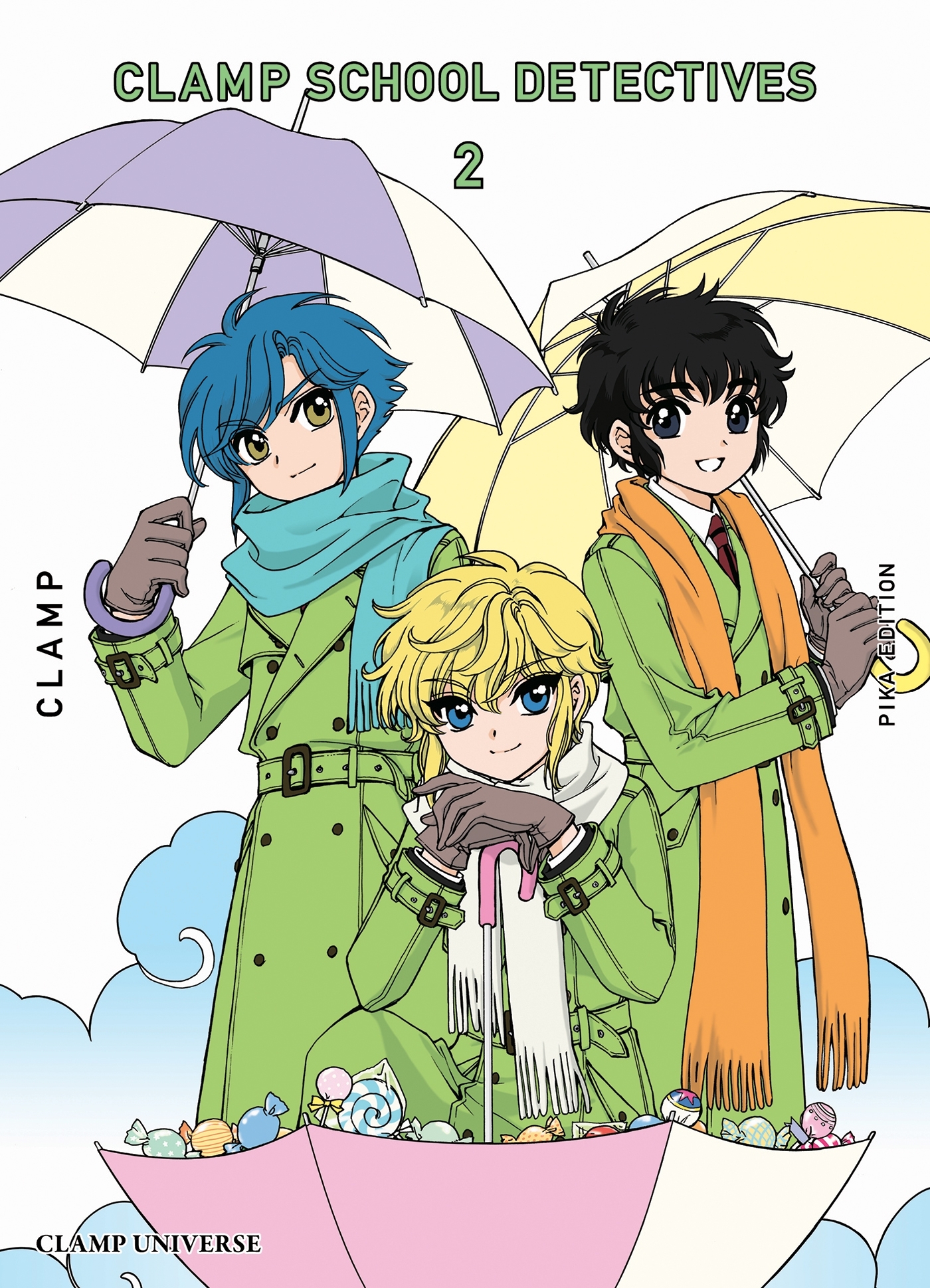 Clamp School Detectives T02, Nouvelle édition (9782811693183-front-cover)
